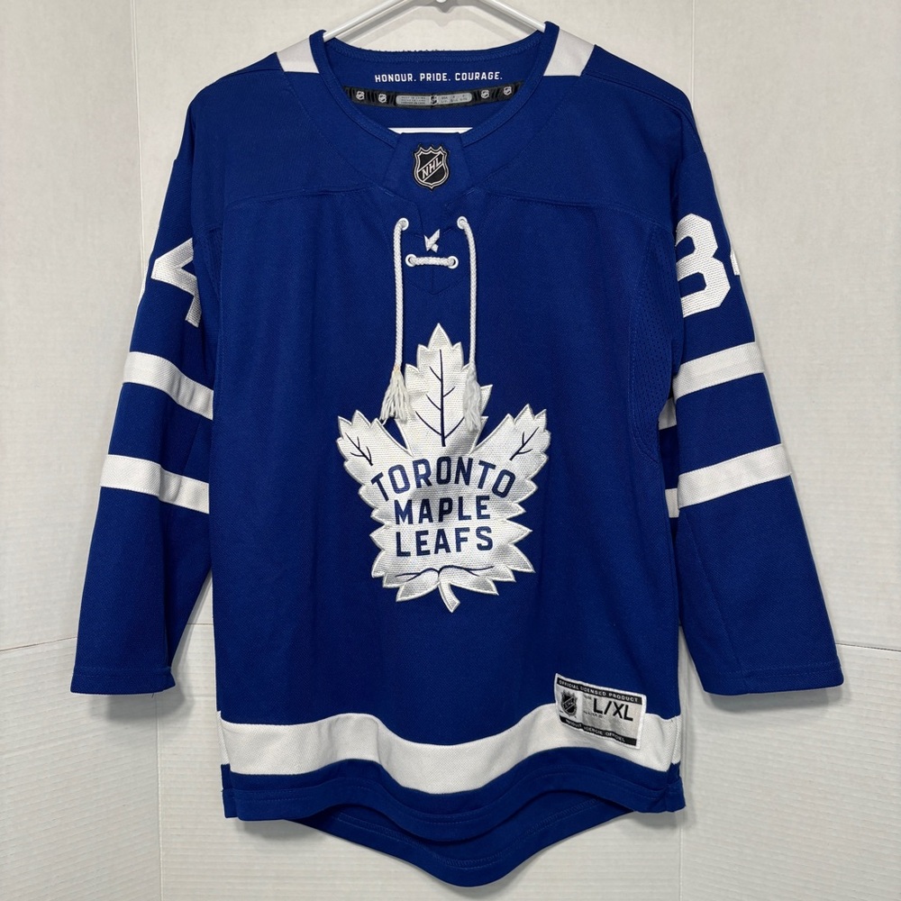 Auston Matthews Toronto Maple Leafs Jersey Size Youth L/XL #34